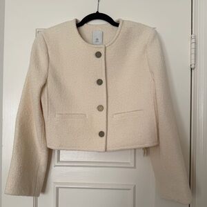 Blossom (Korean Luxury Brand) Cream Jacket